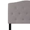 Flash Furniture Cambridge Headboard, Twin Size, Gray Fbrc HG-HB1708-T-LG-GG - alternate 7